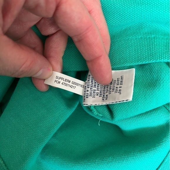 Polo by Ralph Lauren Green Polo Shirt with Traditional Collar - Picture 11 of 12